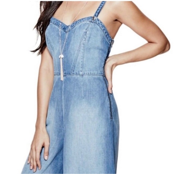 Guess gaucho jumpsuit size 6 - Picture 1 of 9